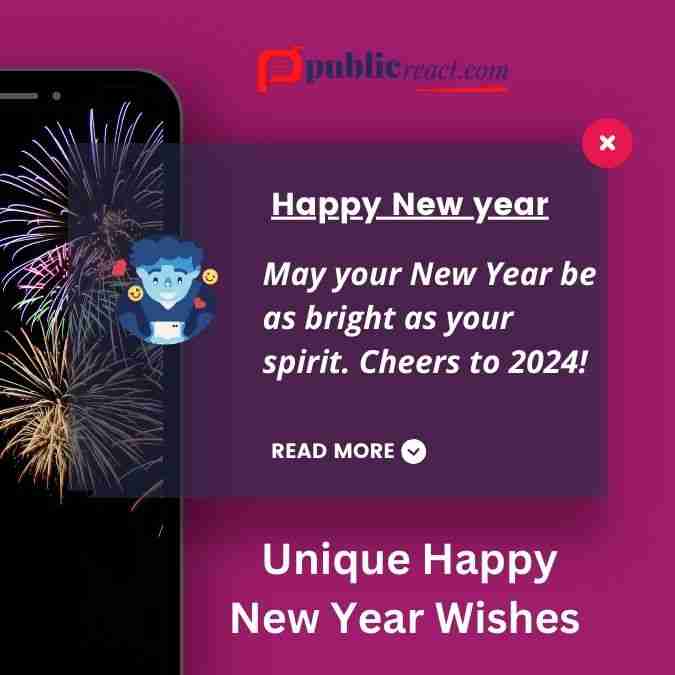 Unique Happy New Year Wishes