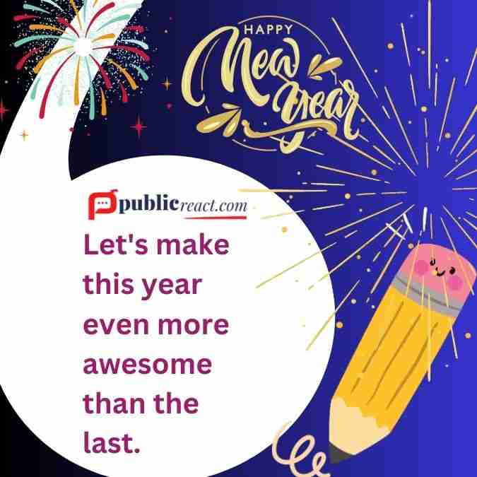 Happy New Year wishes for friends
